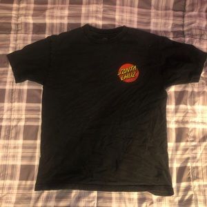 Mens Santa Cruz/Odd Future Black Size Medium T Shirt